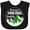 AB-Black, variant on Inktastic Mommy's Hiking Buddy with Mountains and Trees Boys or Girls Baby Bib