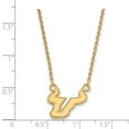 thumbnail image 2 of 10k Gold LogoArt University of South Florida Bull Small Pendant 18 inch Necklace Q1Y009USFL-18, 2 of 6