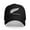 Black, variant on New Zealand `Silver Fern` Flag Unisex Sandwich Cap Classic Baseball Capunisex Adjustable Casquette Dad Hat