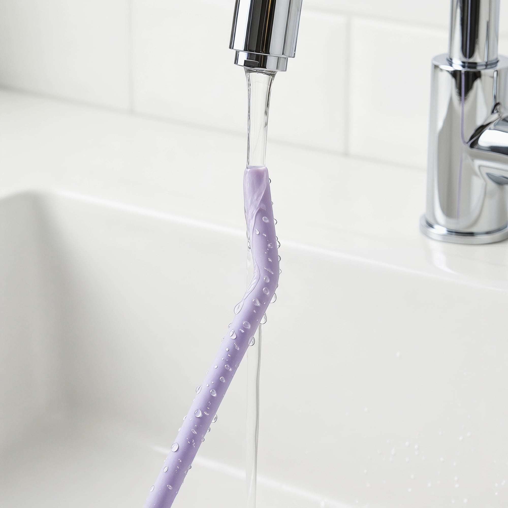 Unique Bargains 8Pcs Reusable Silicone Dishwasher Safe Straws Color C