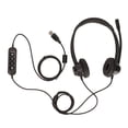 thumbnail image 3 of Auricular De Teléfono, Volumen Ajustable Binaural USB Business Headset HD Call Professional Para Negocios Para Centro De Llamadas, 3 of 8