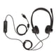 thumbnail image 3 of Auricular De Teléfono, Volumen Ajustable Binaural USB Business Headset HD Call Professional Para Negocios Para Centro De Llamadas, 3 of 8
