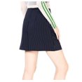 thumbnail image 2 of Project 28 Womens Pinstriped Mini Skirt, Blue, Medium, 2 of 2