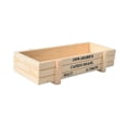 thumbnail image 2 of Planta de alfombrilla de madera Planta de de recipientes Multi-usos Caja de contenedores de planta para el balcón del patio Planta en maceta Beige, 2 of 8