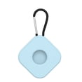 thumbnail image 1 of MesaSe Tracker Holder Case Anti-lost Silicone Cover Protector with Key Chain Replacement for iOS AirTag  Jeans Blue, 1 of 9