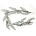 thumbnail image 1 of Snowy Pine Branches With Pine Cones Garland, 1 of 1