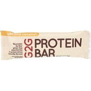 G2G Protein Bar, Almond Coconut, 18g Clean Protein, Nutrient Rich, Gluten Free, 8ct