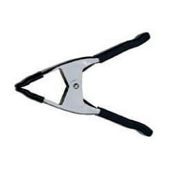 6" Metal Spring Clamp with Protective Grips and Tips