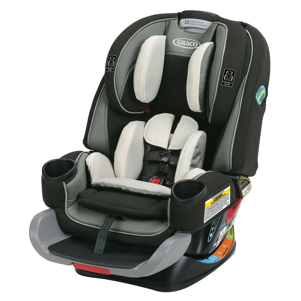 Graco 4Ever Extend2Fit 4-in-1 Convertible Car Seat, Carpenter - Walmart