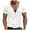 White, variant on Men Summer Tops Men's Plus Size Summer Casual Buckle Slim Short Sleeve T Shirt V Neck Pocket Top Athletic Long Sleeve Comfortable Loose Fit Neck Top Long Striped Shirt Little Year Fit Mens Blue L