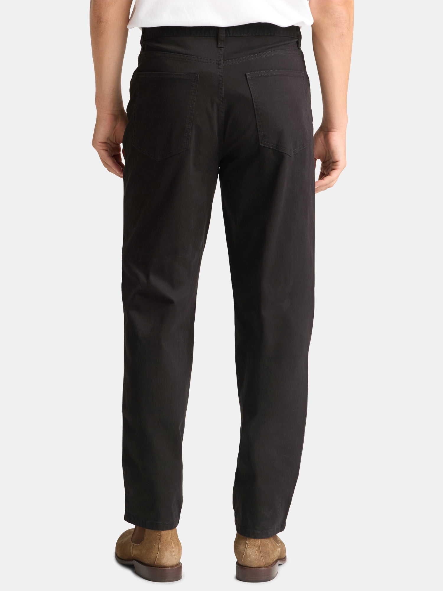 George Men's & Big Men's Slim Fit Premium 5 Pocket Pants, Sizes 29-44