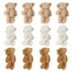 thumbnail image 4 of 12 Uds Mini osos de peluche cómodos y suaves Mini peluche de peluche para decoraciones de cumpleaños de bodas, 4 of 12