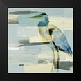thumbnail image 2 of Loreth, Lanie 15x15 Black Modern Framed Museum Art Print Titled - Great Blue Heron, 2 of 5