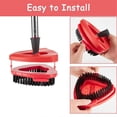 thumbnail image 4 of 2PCS Replacement Head Base Scrub Brush for O Spin EasyWring 1-Tank System for Kitchen,Hard Floor, 4 of 5