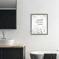 thumbnail image 3 of Stupell Industries French Country Wash Away Worries Greenery Brown Floating Frame Canvas Art, 17 x 21, by Lettered and Lined, 3 of 8