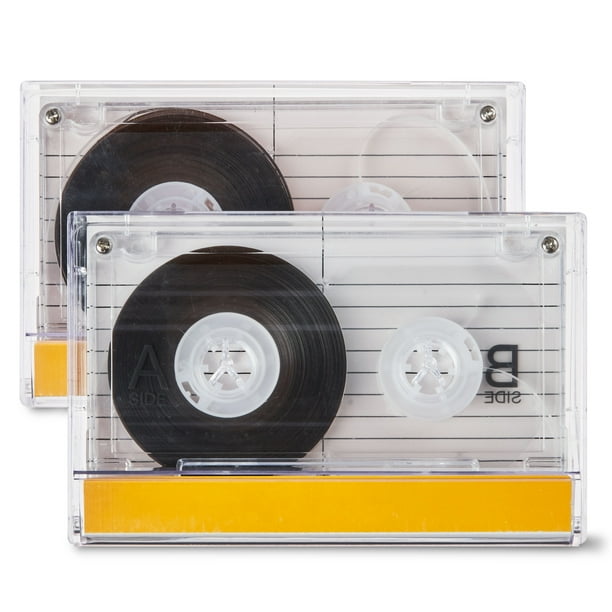 onn. 90 Minute Cassette Tapes, 2 Count