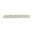 thumbnail image 3 of 1/2 Carat Natural Diamond Wedding Band Ring in 14K Yellow Gold (Ring Size 8.75), 3 of 5
