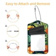 thumbnail image 2 of Toucan Square PU Leather Luggage Tags - 2 Pack with Privacy Cover and Stainless Steel Ring - Suitable for Travel, Backpack, Handbag - Suitcase Tags, Travel Tag, 2 of 7