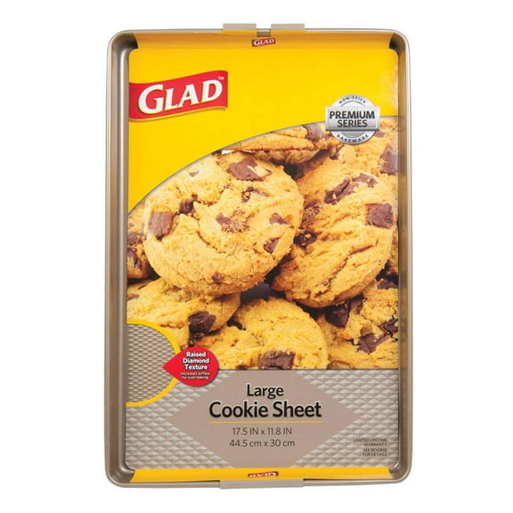 GLAD Premium Gold Cookie Sheet - Large 17.5in x 11.8in x 1in