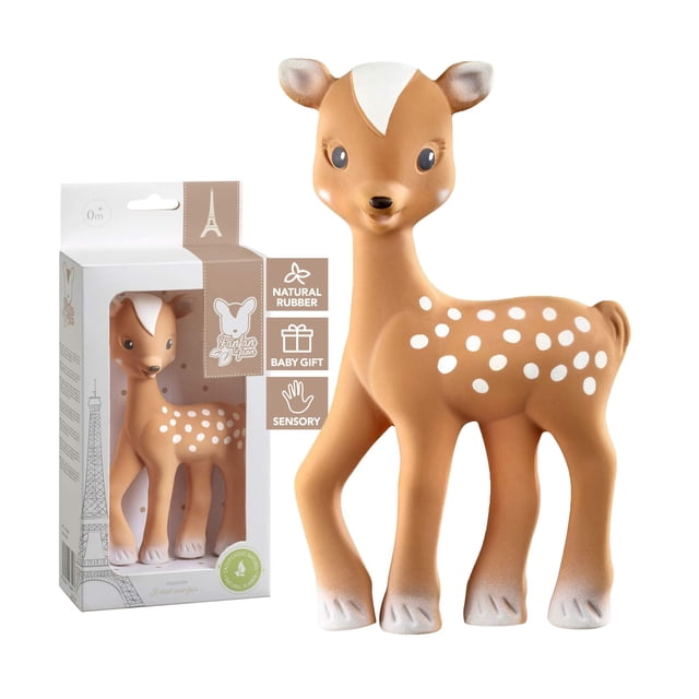 Teether Sophie la girafe Fanfan The Fawn Caucho natural