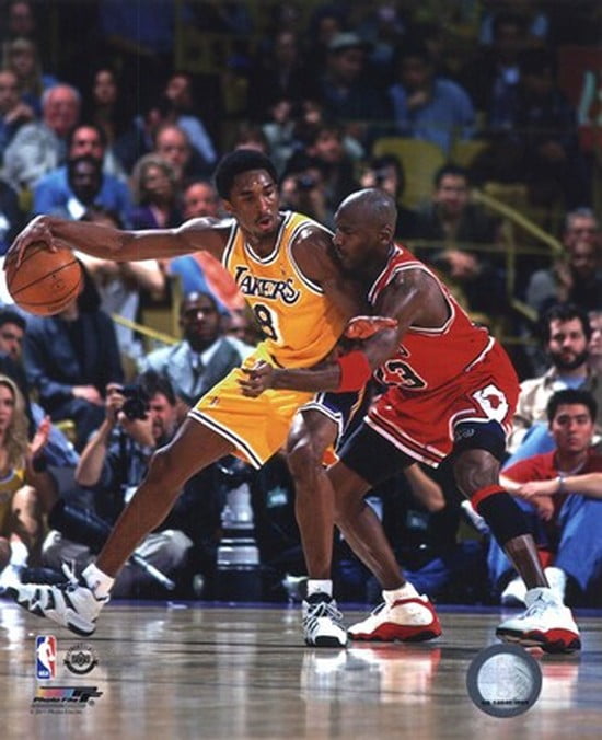 NBA Legends Michael Jordan Kobe Bryant Action Kuwait Ubuy