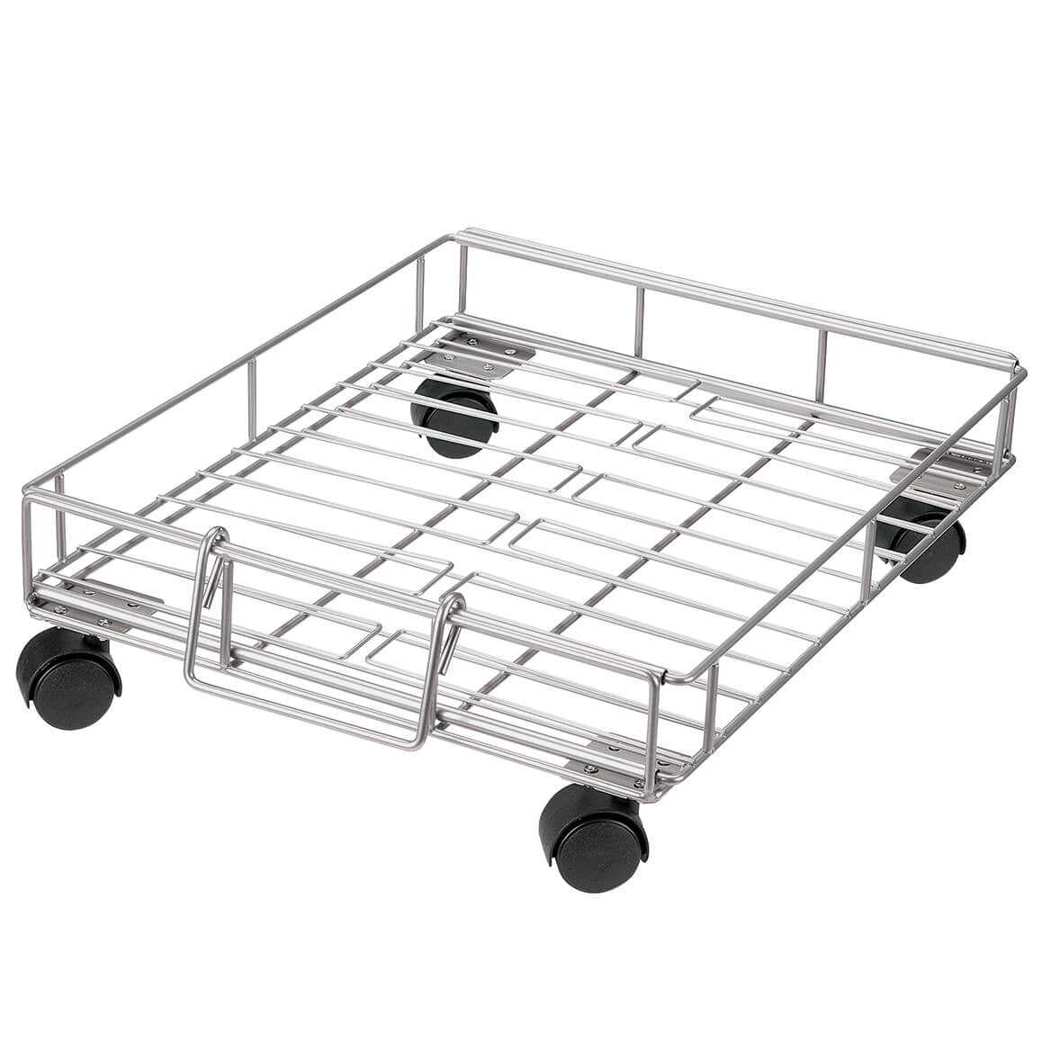 Expandable Rolling Metal Basket