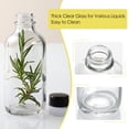 thumbnail image 4 of Botellas de vidrio AOZITA Boston redondas de 120 ml con tapas, paquete de 10, 4 of 8