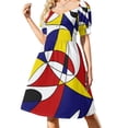 thumbnail image 2 of MONDRIAN AND GAUSS Sleeveless Dress Party dresses women dress sexy dress festival outfit women, 2 of 7