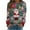 Sky Blue, variant on Up to 65 off!Lolmot Women's Christmas Oversized Sweatshirts Casual Crewneck Long Sleeve Graphic Tops Funny Xmas Holiday Shirt 3D Print Fleece Pullover