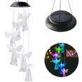 thumbnail image 1 of Campanas de viento de ángel para exteriores, campanas de viento solares, luces de ángel, regalos para mujeres, regalo del día de San Valentín, decoración interior al aire libre, 1 of 5