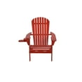 thumbnail image 2 of Foldable Adirondack Chair with cup holder Bristro Set with Ottoman, 2 of 2