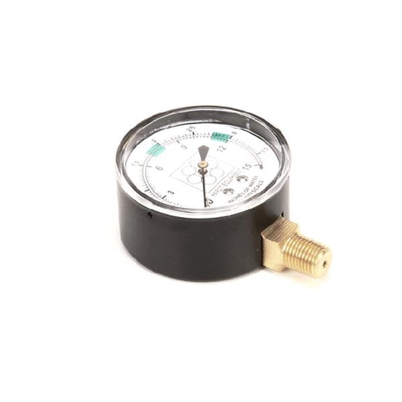 HARDT 4459 PRESSURE GAUGE 0/15IN.W/C 2-1/2IN X1/4IN.NPT (Genuine OEM Part)