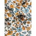 thumbnail image 3 of hirigin Women Clothes Set White Boat Neck Sleeveless Crop Tops and Skirt, 3 of 9