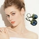 thumbnail image 4 of Guardurnaity Pendientes colgantes de piedra lunar con incrustaciones de patrón tallado para un aspecto elegante y vintage, seguros para regalo de Ropa, zapatos y accesorios Miscelánea Rosa roja, 4 of 6