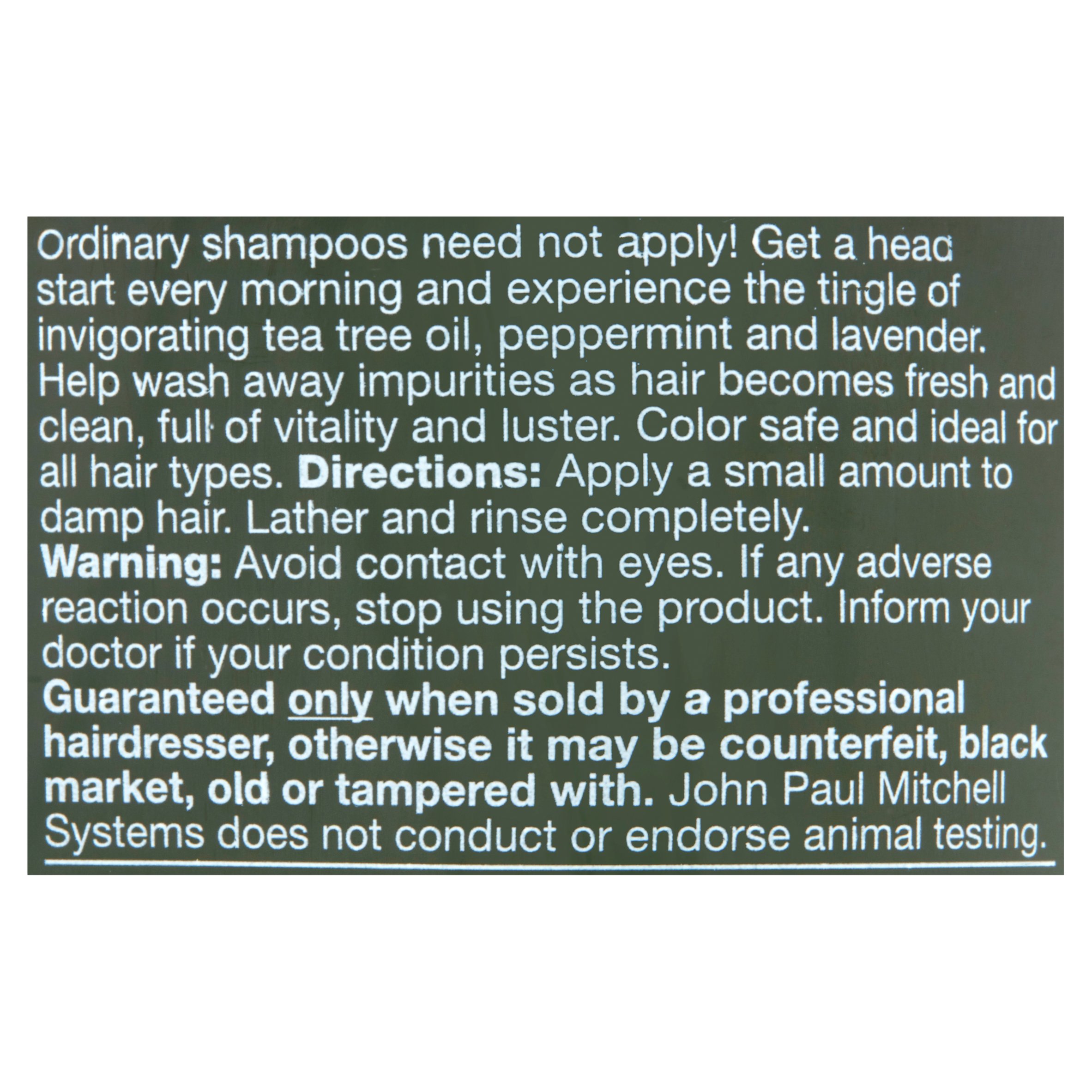 Paul Mitchell Tea Tree Special Clarifying Daily Shampoo with Peppermint & Lavender, 16.9 fl oz - image 4 of 4