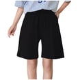 thumbnail image 2 of Kureaily Women's Casual Breathable Medium Pants Casual Wide Leg Pants Loose Beach Lounge Pants, 2 of 4