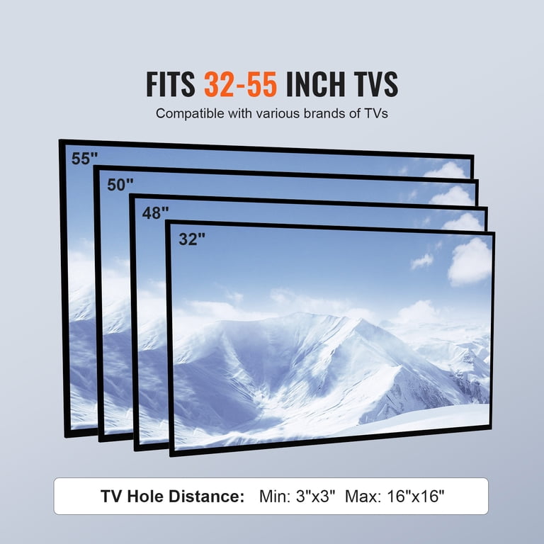 Universal TV Stand 32 to 55 Inch with Height Adjustment photo 7