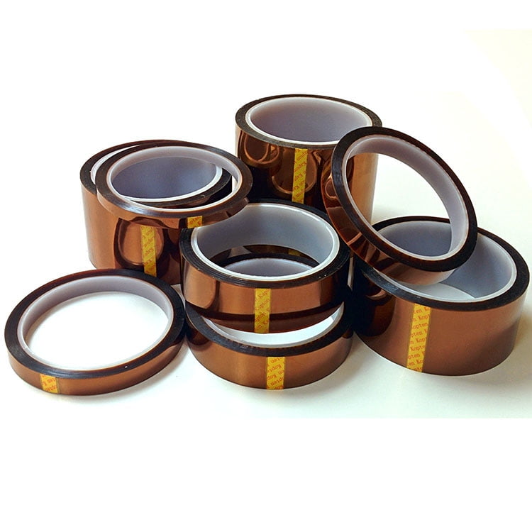 10 Rolls Electriduct 1/2 Polyimide Tape 1 Mil High Temperature Resistant Film with Silicone Adhesive 36 Yards