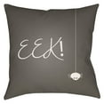 thumbnail image 2 of Surya  Boo Square Throw Pillow - Orange - 20 x 20 x 4 in., 2 of 2
