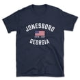 thumbnail image 1 of Jonesboro Georgia Patriot Men's Cotton T-Shirt, 1 of 1