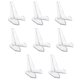 thumbnail image 1 of 8Pieces Coin Holder Mini Clear Acryl Transparent Easel Stands Coin Display Easel Post Card Display Storage Rack 36mm, 1 of 4