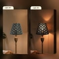 thumbnail image 3 of Metal Lamp Shade, AEELLEEA Barrel Mini Lampshade for Table Lamp and Wall Lamp Cover, 5X9X7in， Spider， bedside lamp shades, 3 of 8