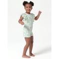 thumbnail image 3 of Modern Moments By Gerber Toddler Girl Ribbed Ruffled Romper, (12 months - 5T), 3 of 8