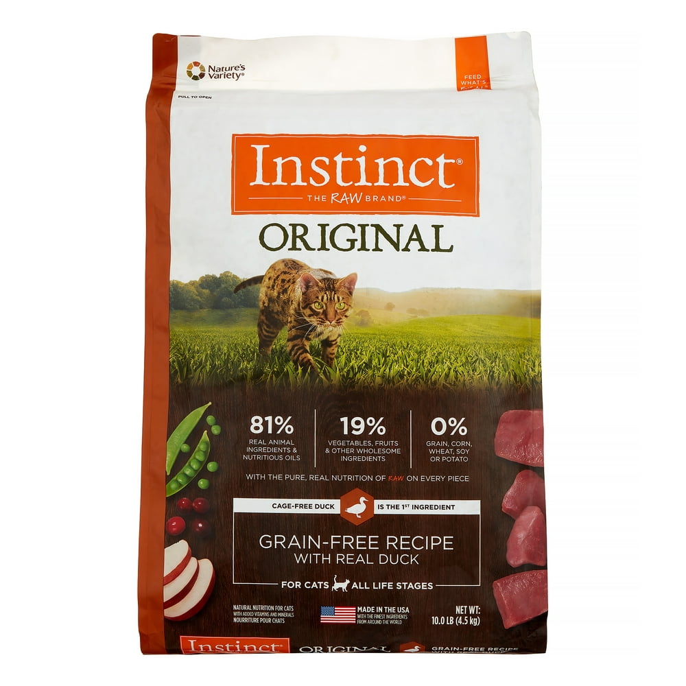 Instinct Original GrainFree Recipe with Real Duck Natural Dry Cat Food