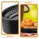thumbnail image 4 of 6pcs Oval Fast Food Baskets Diner Baskets Desktop Plastic Serving Platters, 4 of 6