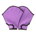 thumbnail image 1 of Guantes de natación palmeados Zulema 1 par de Guantes de buceo Morado S, 1 of 8
