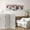 White, variant on SOFE Wood Short Privacy Screen Indoor, 2.6 ft Tall Shutters Folding Room Dividers 3 Panel, Brown Room Partitions and Dividers Freestanding, Farmhouse Foldable Wall for Home Bedroom Office