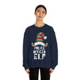 thumbnail image 3 of Police Officer Elf Unisex Sweatshirt, S-2XL Christmas Cop Elves, 3 of 9