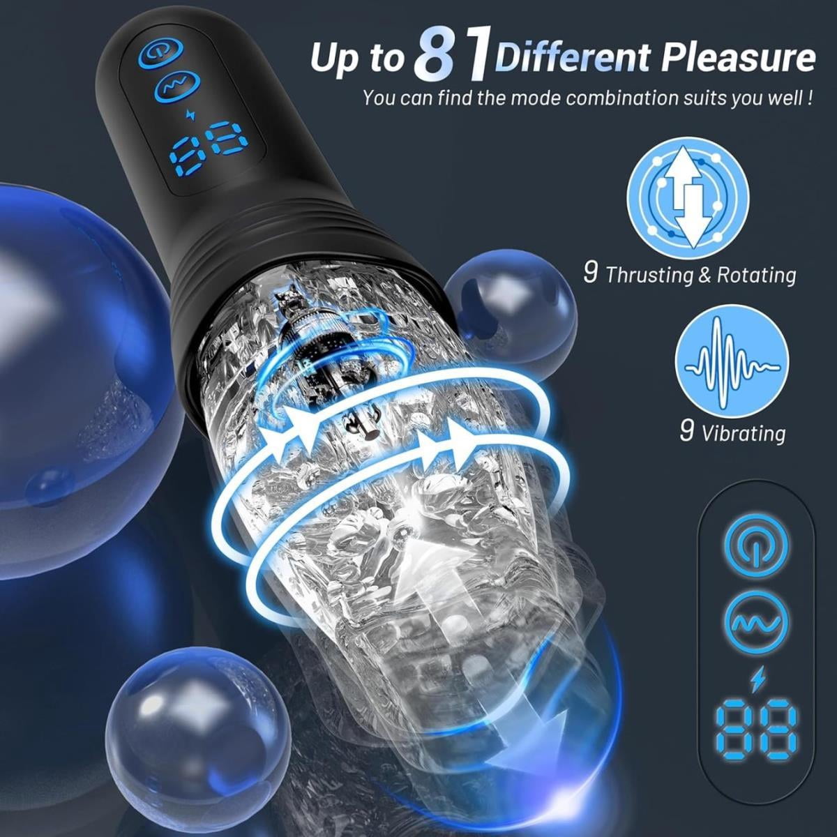 Relaxation Massager Big Tool Electric Foot Neck Back Hand Leg Arm Shoulder Massage Aches Sports Recovery for Women, Hand Held Deep Tissue Muscle Massager, Personal MassaChristmas and Halloween gifts