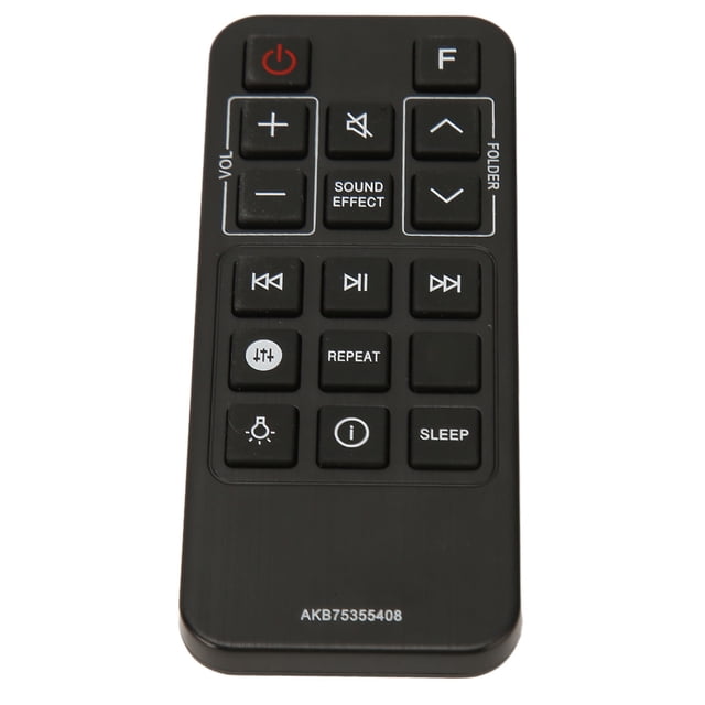 Remote Controller, AKB75355408 Soundbar Remote Control Ergonomic Design Long Range Sensitive For Home Sound Speaker System